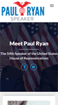 Mobile Screenshot of meetpaulryan.com